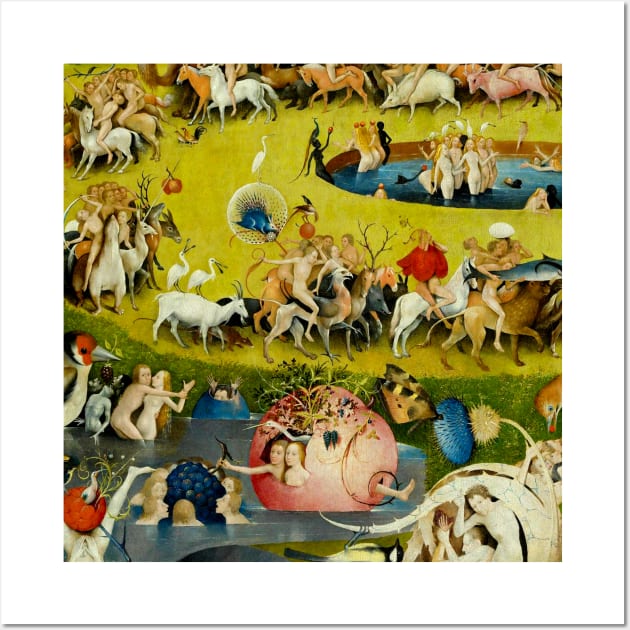 The Garden of Earthly Delights 3 Wall Art by truthtopower